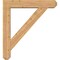 Ekena Millwork Traditional Craftsman Smooth Bracket w/ Offset Brace, Western Red Cedar, 7 1/2"W x 40"D x 44"H BKT0806X40X44TRA04SWR - alternate 2